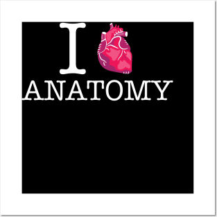 I LOVE ANATOMY | Heart Science Cardiology Posters and Art